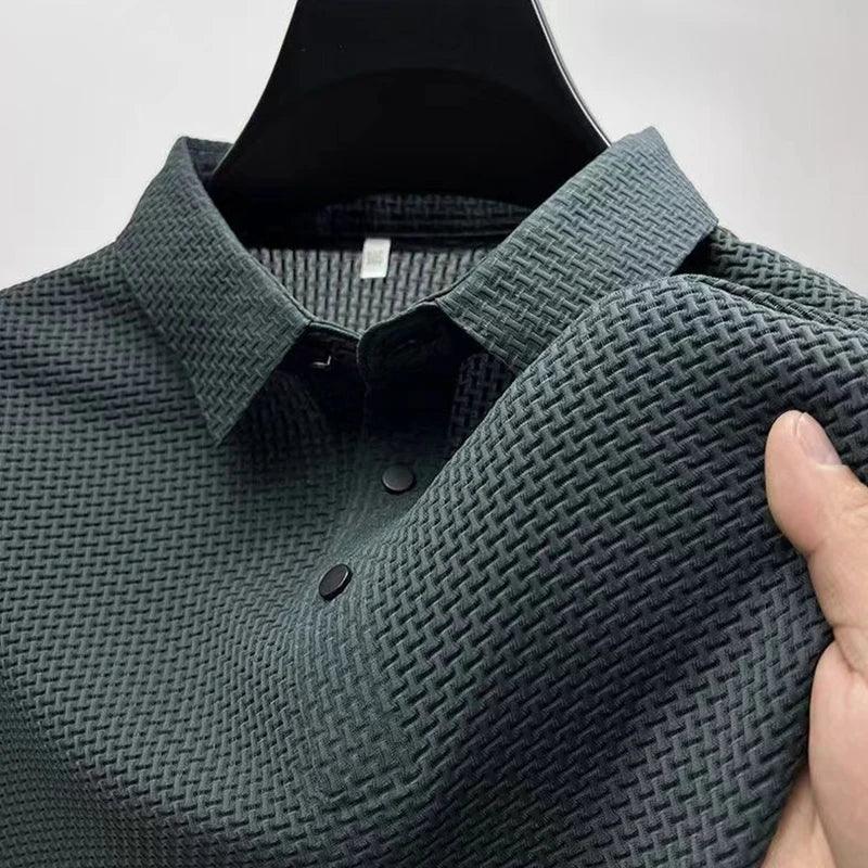 AirKnit Breathable Textured Polo Shirt
