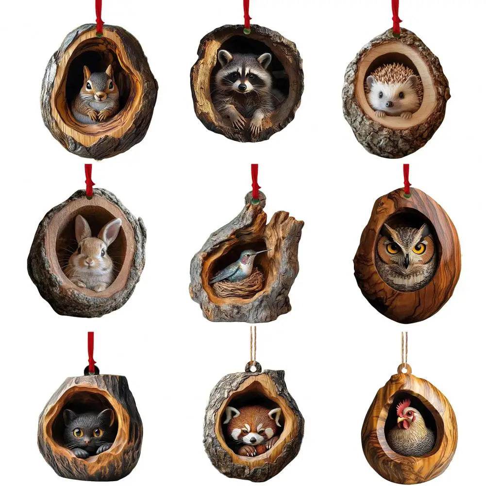 Cute Forest Animals Christmas Ornaments - Montero Milan