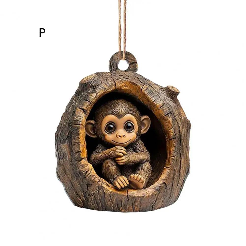 Cute Forest Animals Christmas Ornaments - Montero Milan