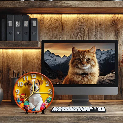 Jack Russell Terrier Silent Wall Clock - Montero Milan