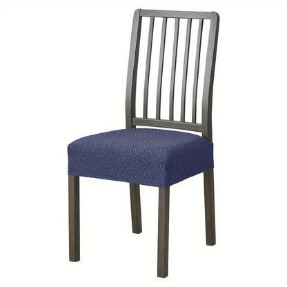 1PC Stretch Dining Chair Seat Cover Jacquard Solid Color Chairs Covers Removable Anti-Dust Chair Cushion Slipcovers Hotel Home - Montero Milan