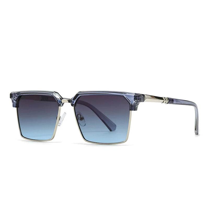 SHAUNA Square Women Fashion Sunglasses Gradient Men Vintage Green Sun Glasses Shades UV400 - Montero Milan