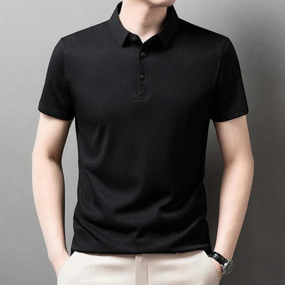 AirKnit Breathable Textured Polo Shirt
