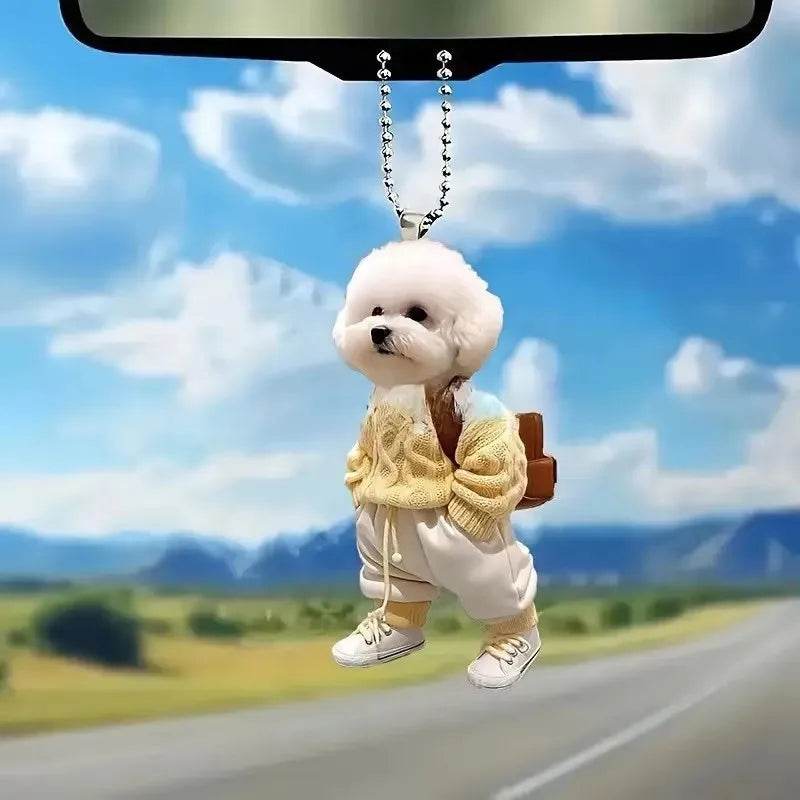 Adorable Puppy Hanging Ornament ( 1 PCs / 4 PCs) - Montero Milan