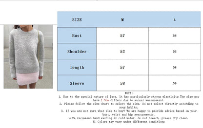 Hirsionsan 2025 New Soft Loose V Or O Neck Knitted Sweaters Women Winter Solid Female Pullovers Warm Basic Knitwear Jumper