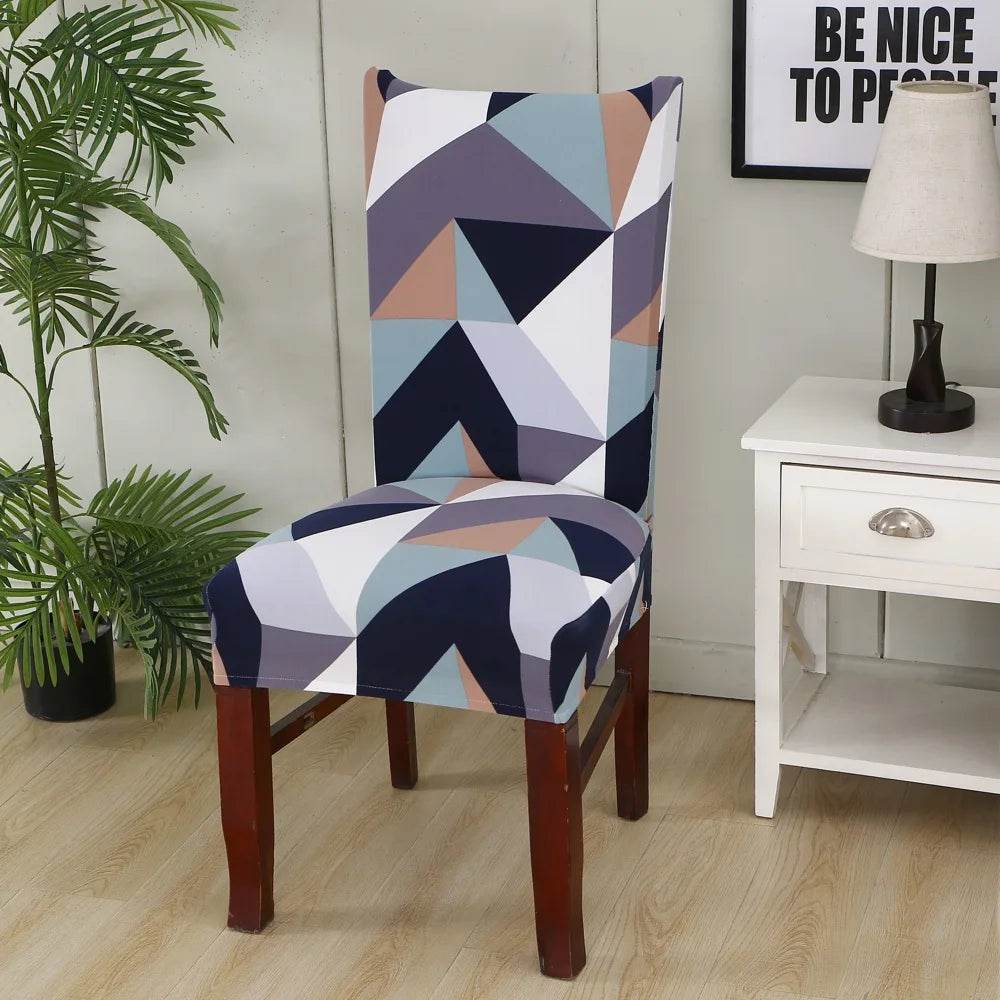 Sovana Home Stretch Chair Covers – Designer Print Edition - Montero Milan