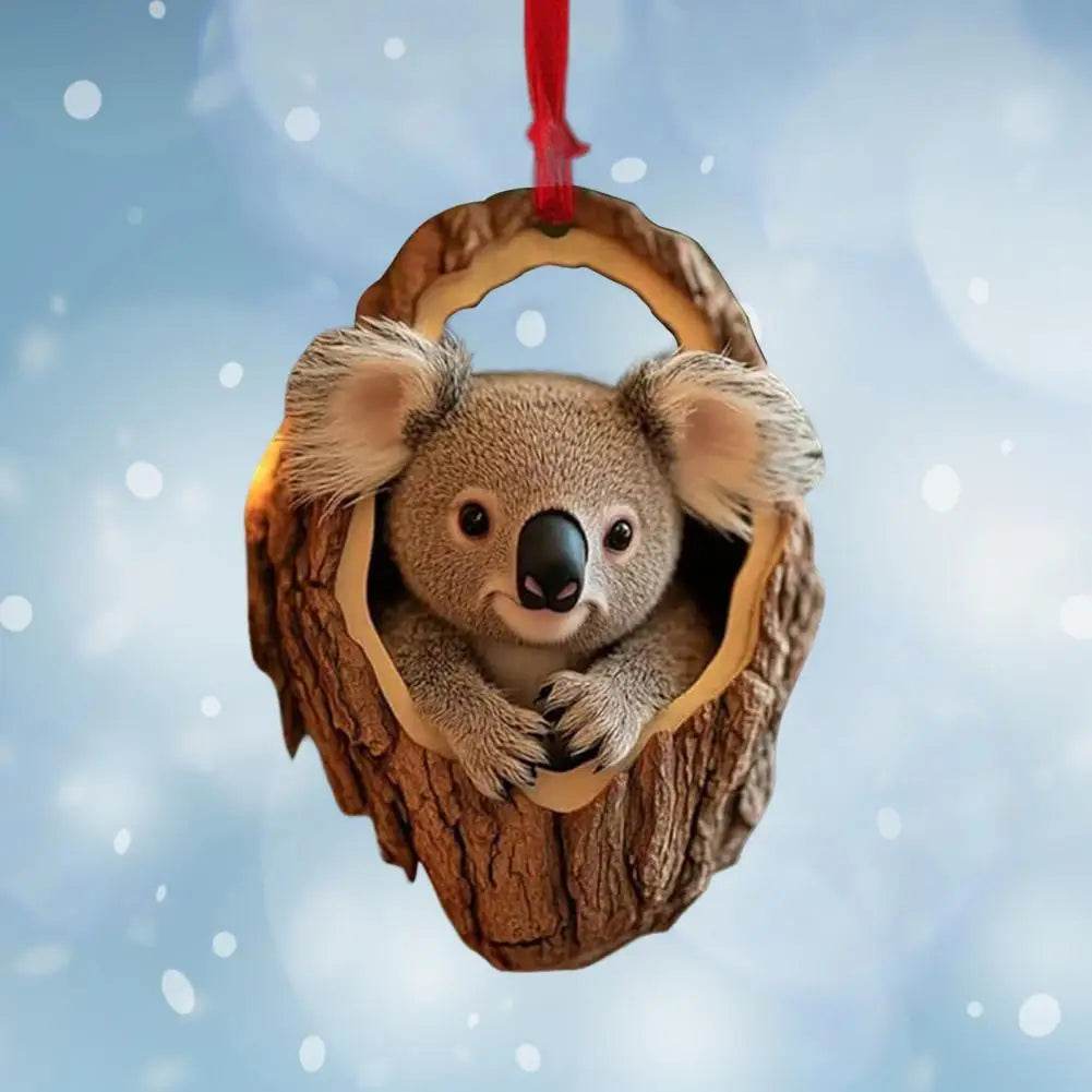 Cute Forest Animals Christmas Ornaments - Montero Milan