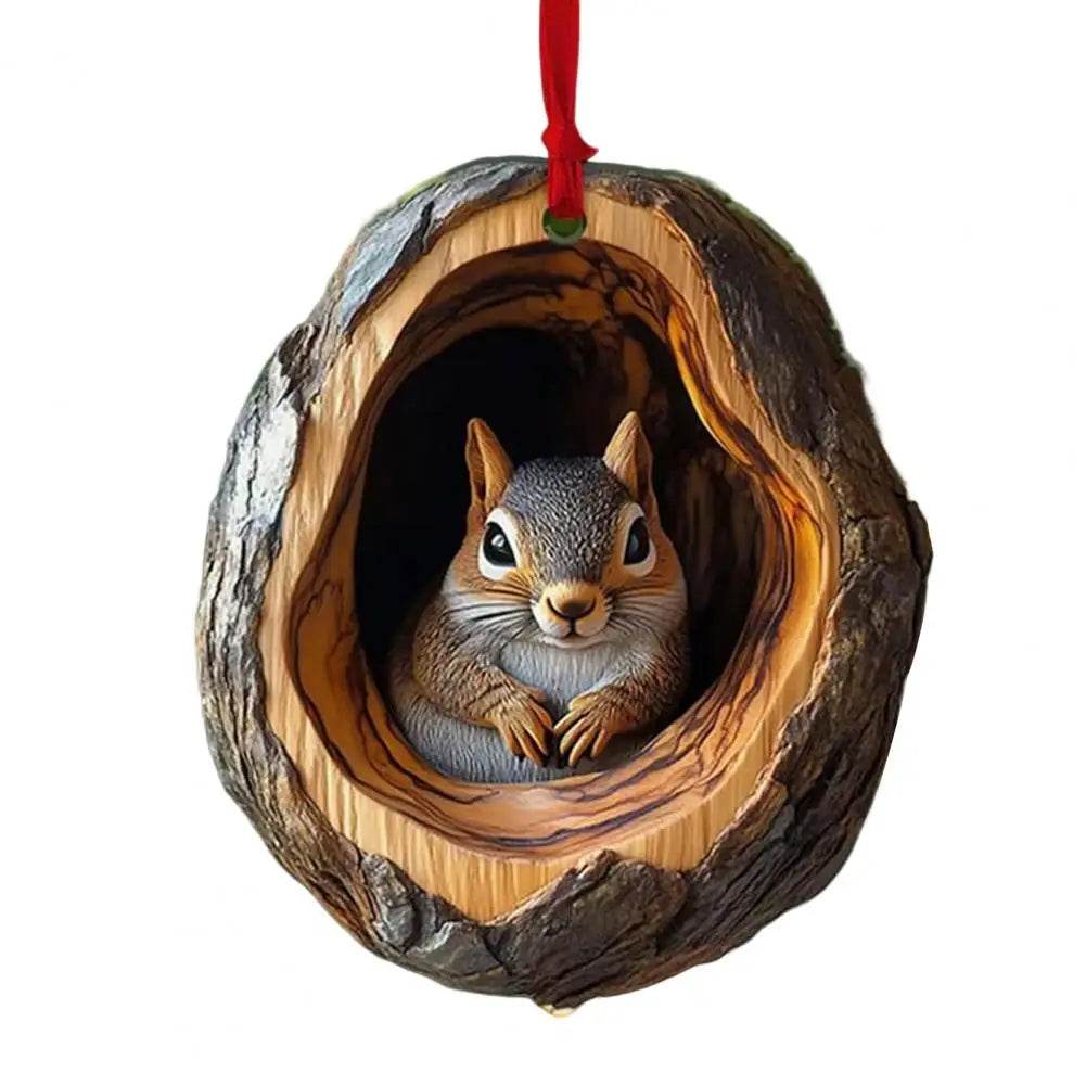 Cute Forest Animals Christmas Ornaments - Montero Milan