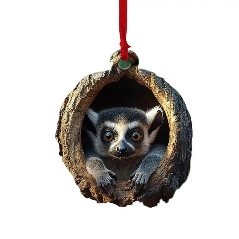 Cute Forest Animals Christmas Ornaments - Montero Milan