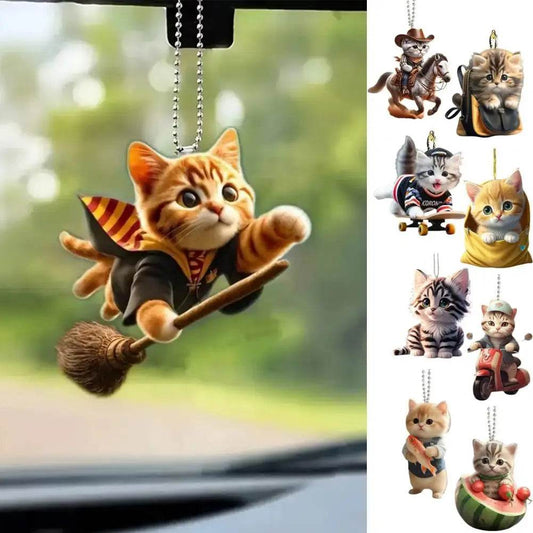 Adorable Cat Hanging Ornament ( 1 PCs / 9 PCs) - Montero Milan