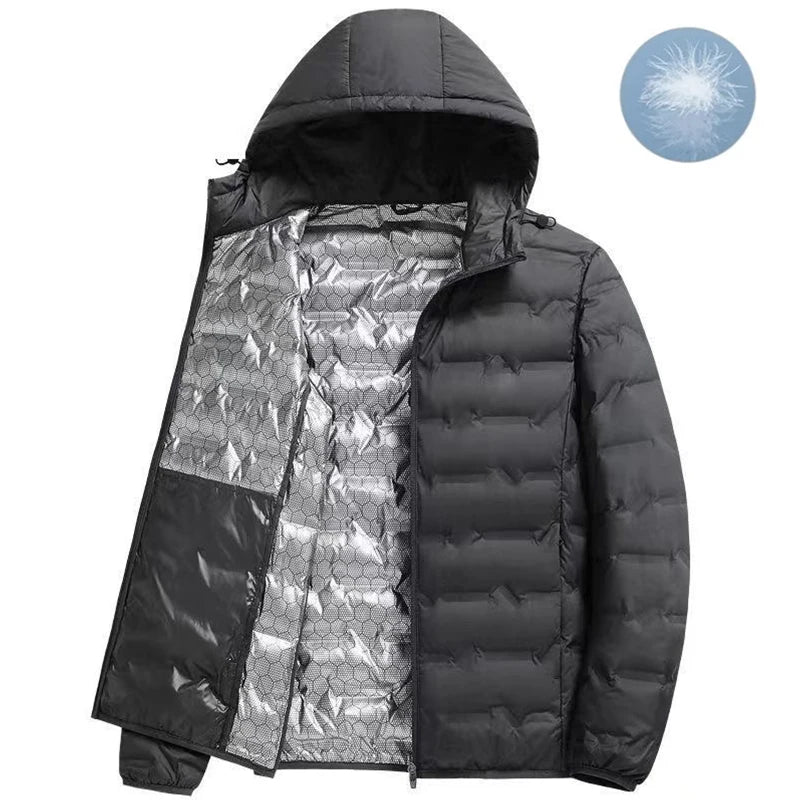 Men’s Hooded Down Puffer Jacket