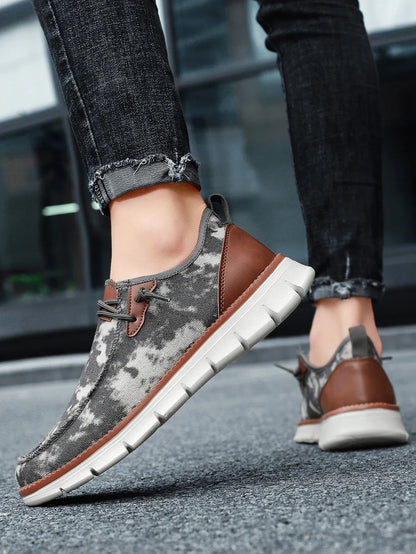 Men Casual Shoes Breathable Loafers Men Sneakers 2024 New Male Comfortable Flat Footwear Sneakers Men Canvas Shoes