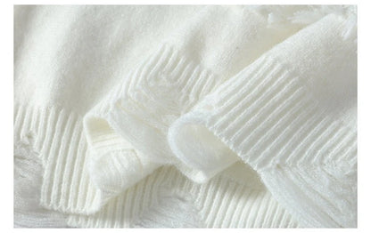 Men’s Distressed Gradient Sweater