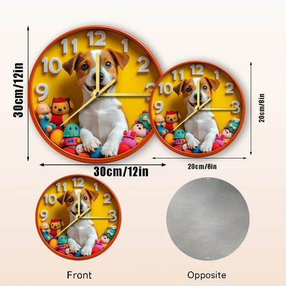 Jack Russell Terrier Silent Wall Clock - Montero Milan