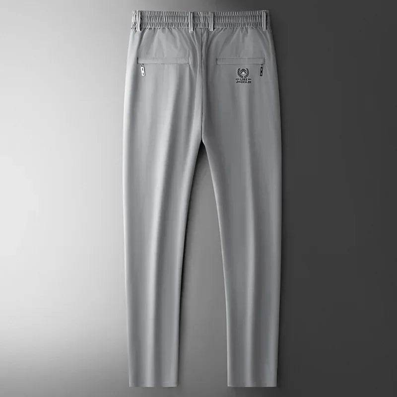 Soft Ice Silk Casual Pants - Montero Milan