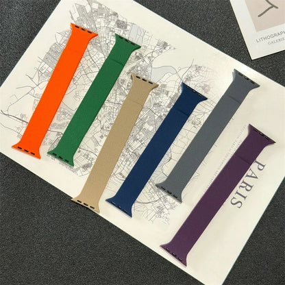 Magnetic Leather Apple Watch Band