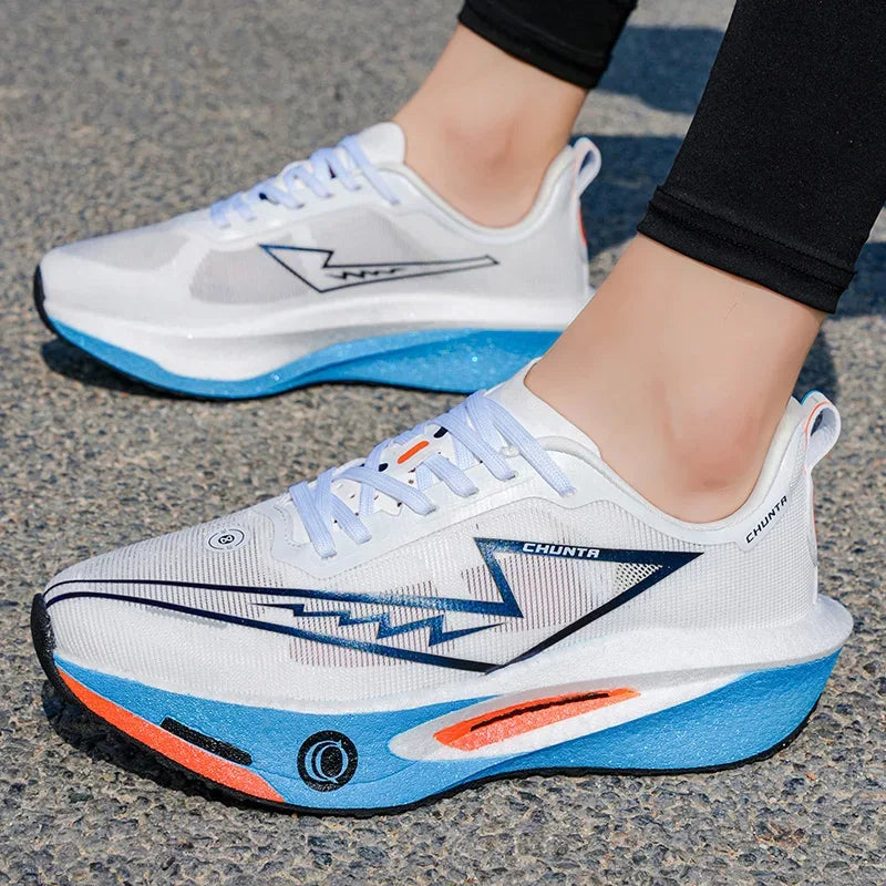 Montero Milan Men's Fashionable Casual and Comfortable Sports Running Shoes - Breathable Fabric Upper, Non-Slip and Wear-Resistant Cushioning Soles, Round-Toe Lace-Up Casual Running Shoes, Suitable for All Seasons