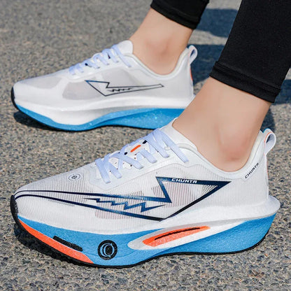 Montero Milan Men's Fashionable Casual and Comfortable Sports Running Shoes - Breathable Fabric Upper, Non-Slip and Wear-Resistant Cushioning Soles, Round-Toe Lace-Up Casual Running Shoes, Suitable for All Seasons
