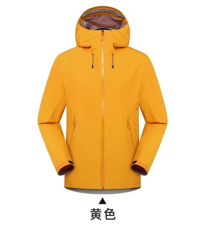 ARC BETA Embroidery Logo Rain Jacket Sports Ski Camping Outdoor Mountain Climbing Windproof Waterproof Three Layer Unisex Coat