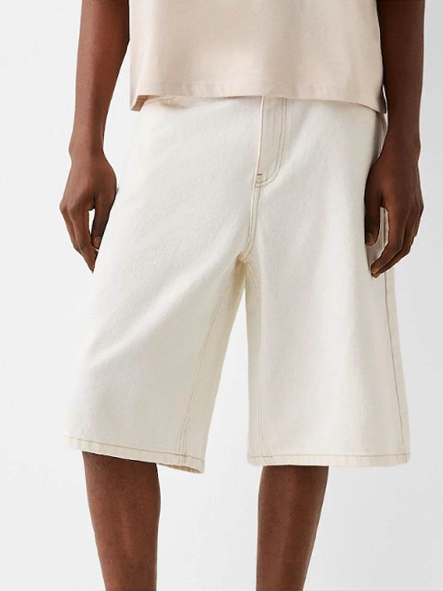 Baggy Vintage Wash Jorts - Montero Milan