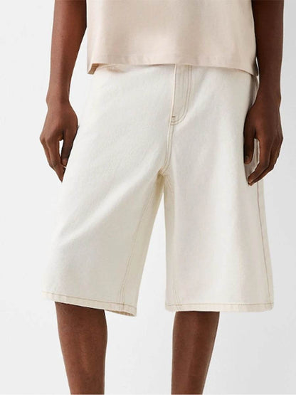 Baggy Vintage Wash Jorts - Montero Milan