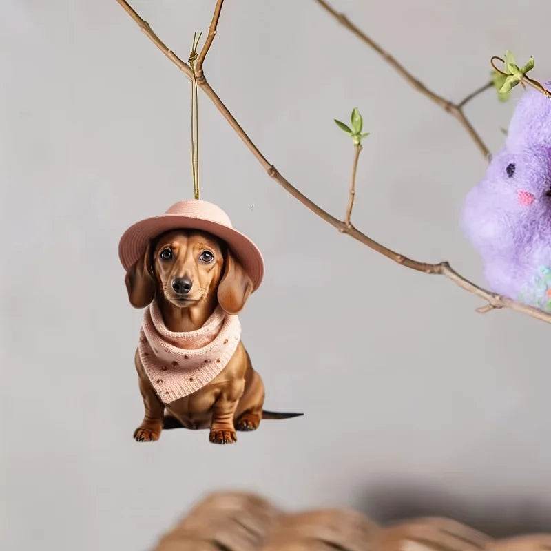Adorable Puppy Hanging Ornament - Montero Milan