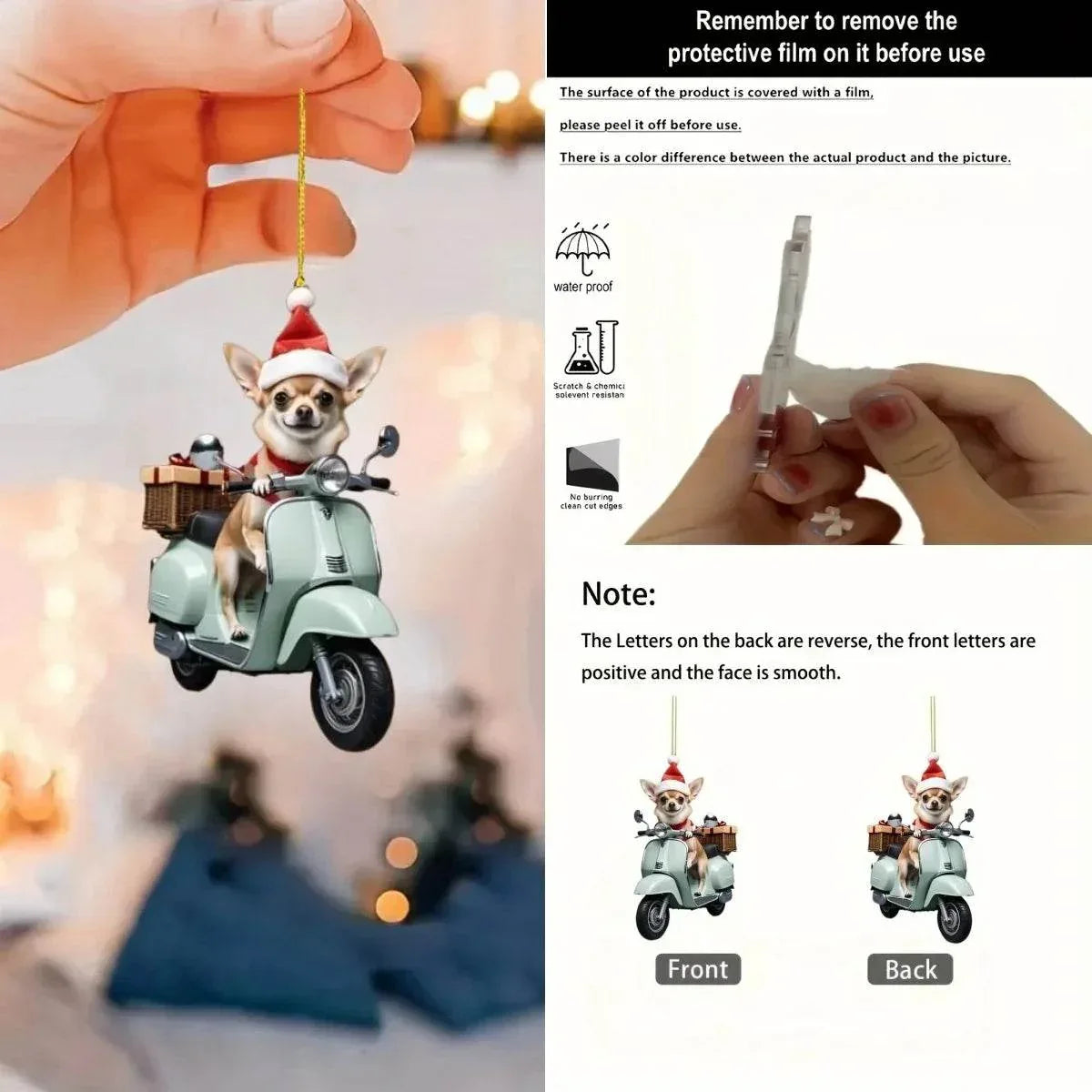Adorable Puppy Hanging Ornament - Montero Milan