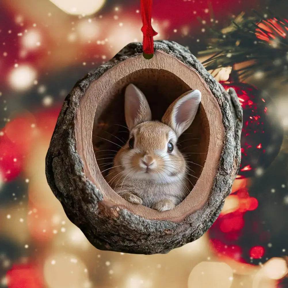 Cute Forest Animals Christmas Ornaments - Montero Milan