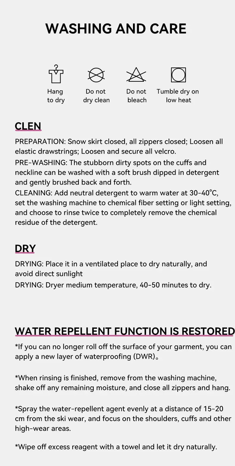 VECTOR Men and Women Cotton Contrast Skiing Top Waterproof and Durable Warm Snowboard Ski Double Board Single Board Outdoors