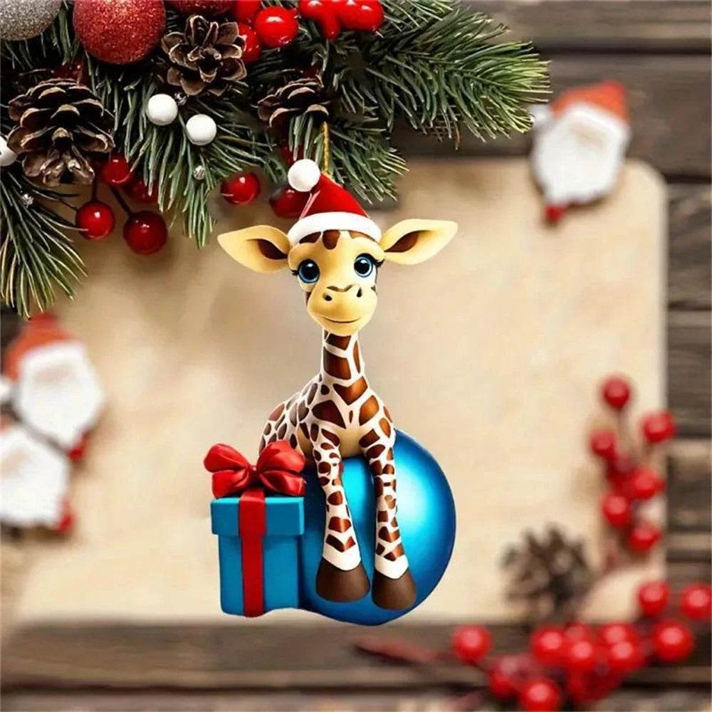 Giraffe Hanging Ornament - Montero Milan