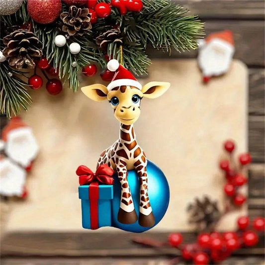 Giraffe Hanging Ornament - Montero Milan