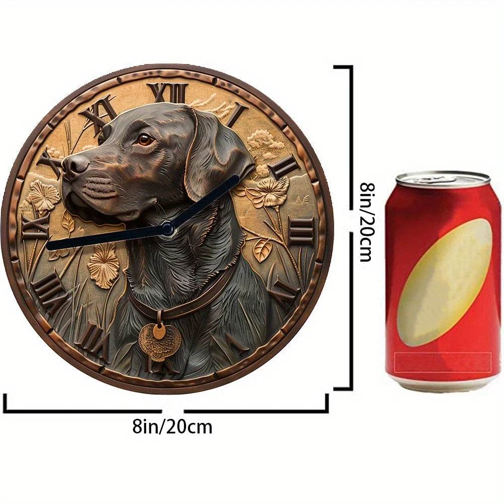 Labrador Retriever Silent Wall Clock - Montero Milan