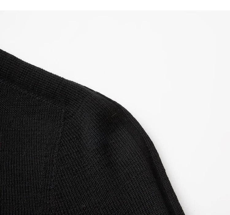 SuyaDream, Women Turtleneck Pullovers, 100%Merino Wool, High Collar, Whole Garment Sweaters, 2025 Fall Winter Slim Warm Top