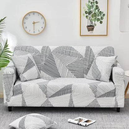 Luxury Textured Stretch Sofa Cover - Montero Milan
