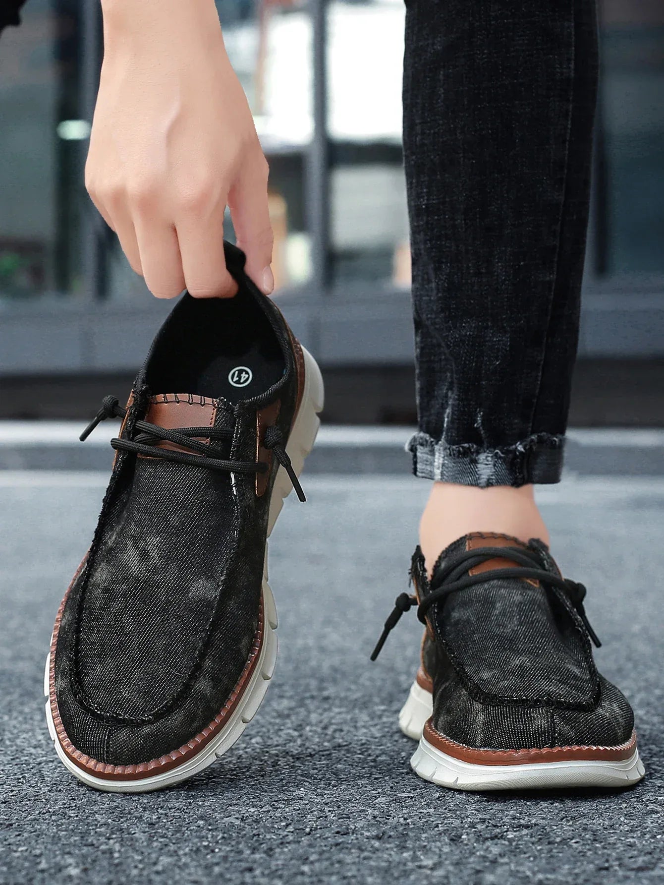 Men Casual Shoes Breathable Loafers Men Sneakers 2024 New Male Comfortable Flat Footwear Sneakers Men Canvas Shoes