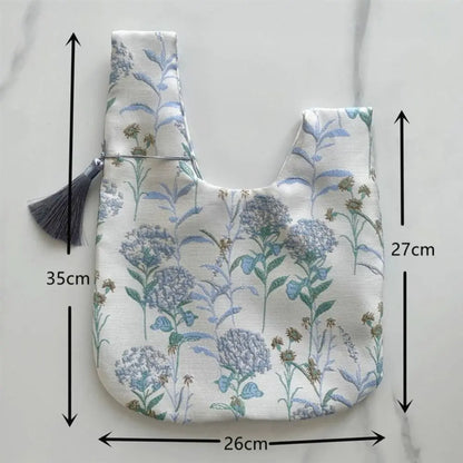 3Colors Tassel Wrist Bag Chinese Style Tassel Pendant Embroidery Hanfu Handbag Cheongsam Accessories Imitation Silk Gift Pouch