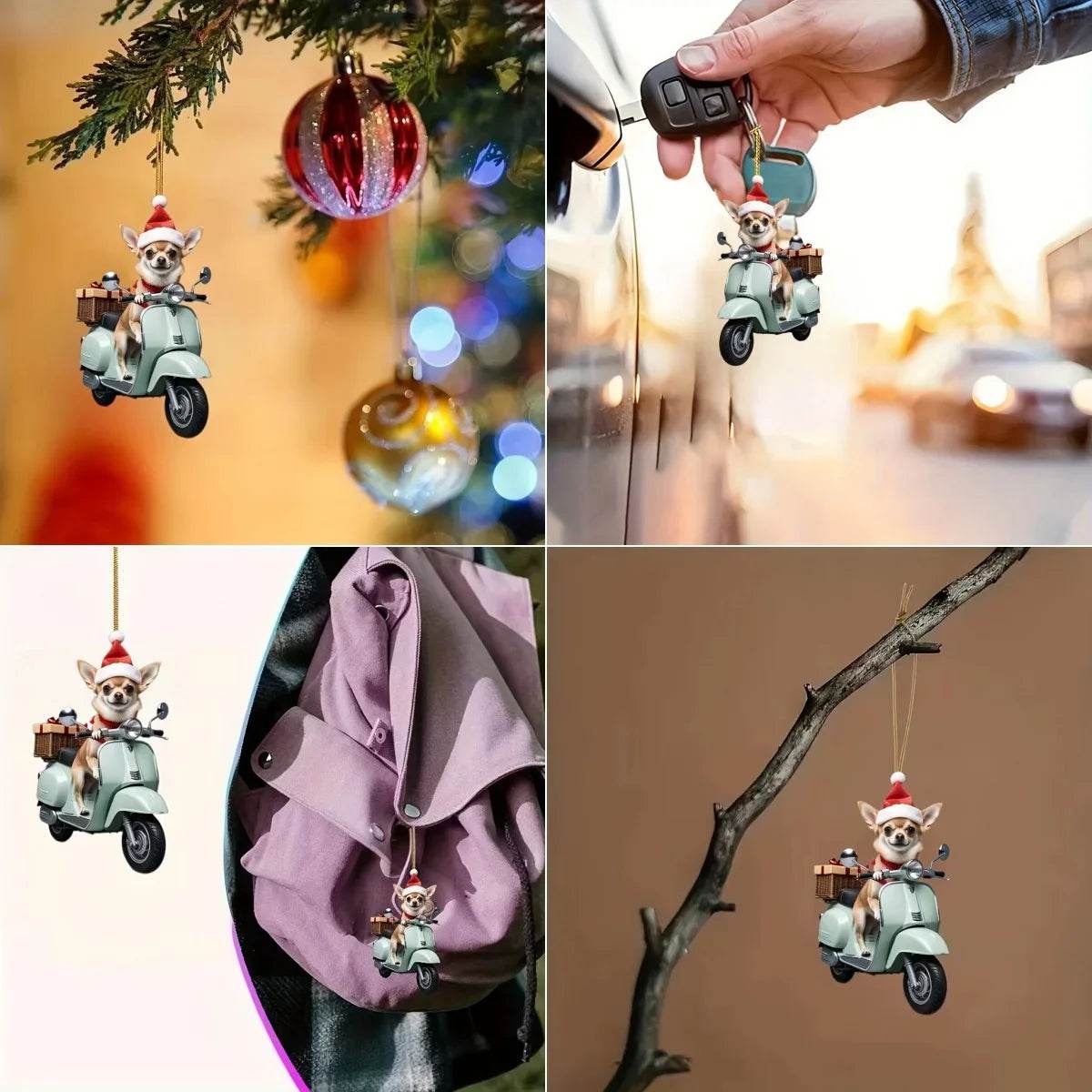 Adorable Puppy Hanging Ornament - Montero Milan