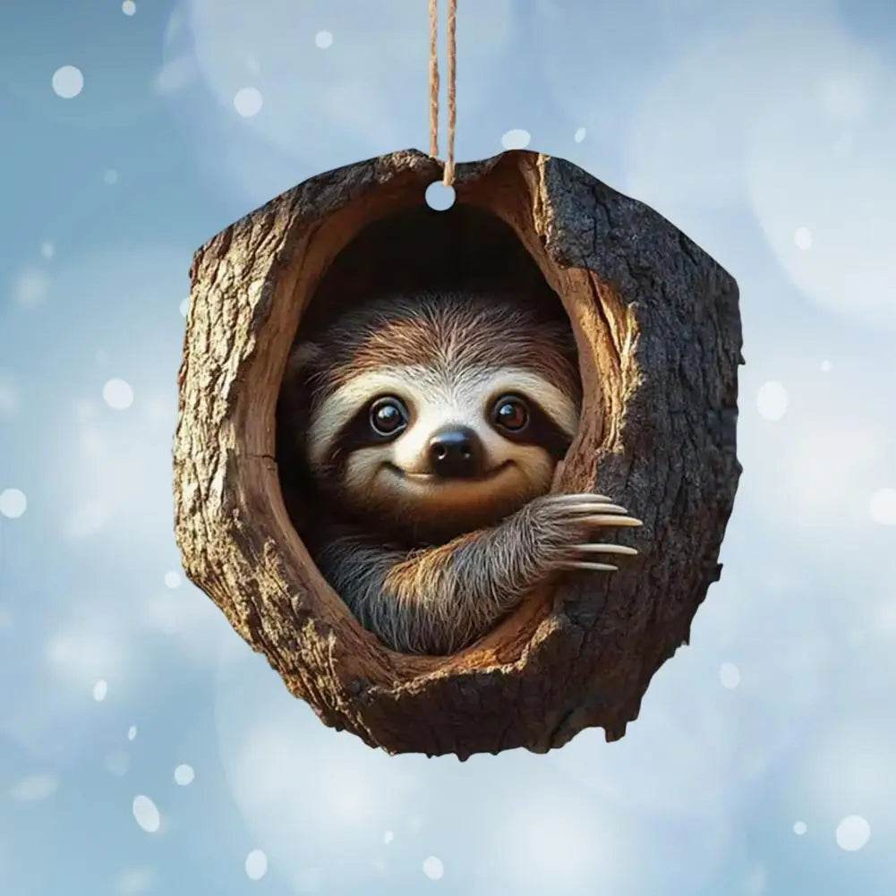 Cute Forest Animals Christmas Ornaments - Montero Milan