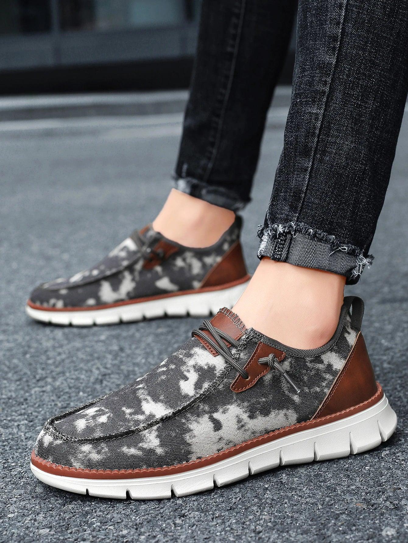 Men Casual Shoes Breathable Loafers Men Sneakers 2024 New Male Comfortable Flat Footwear Sneakers Men Canvas Shoes