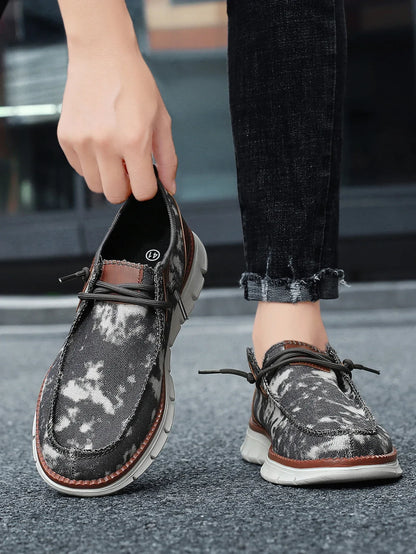 Men Casual Shoes Breathable Loafers Men Sneakers 2024 New Male Comfortable Flat Footwear Sneakers Men Canvas Shoes