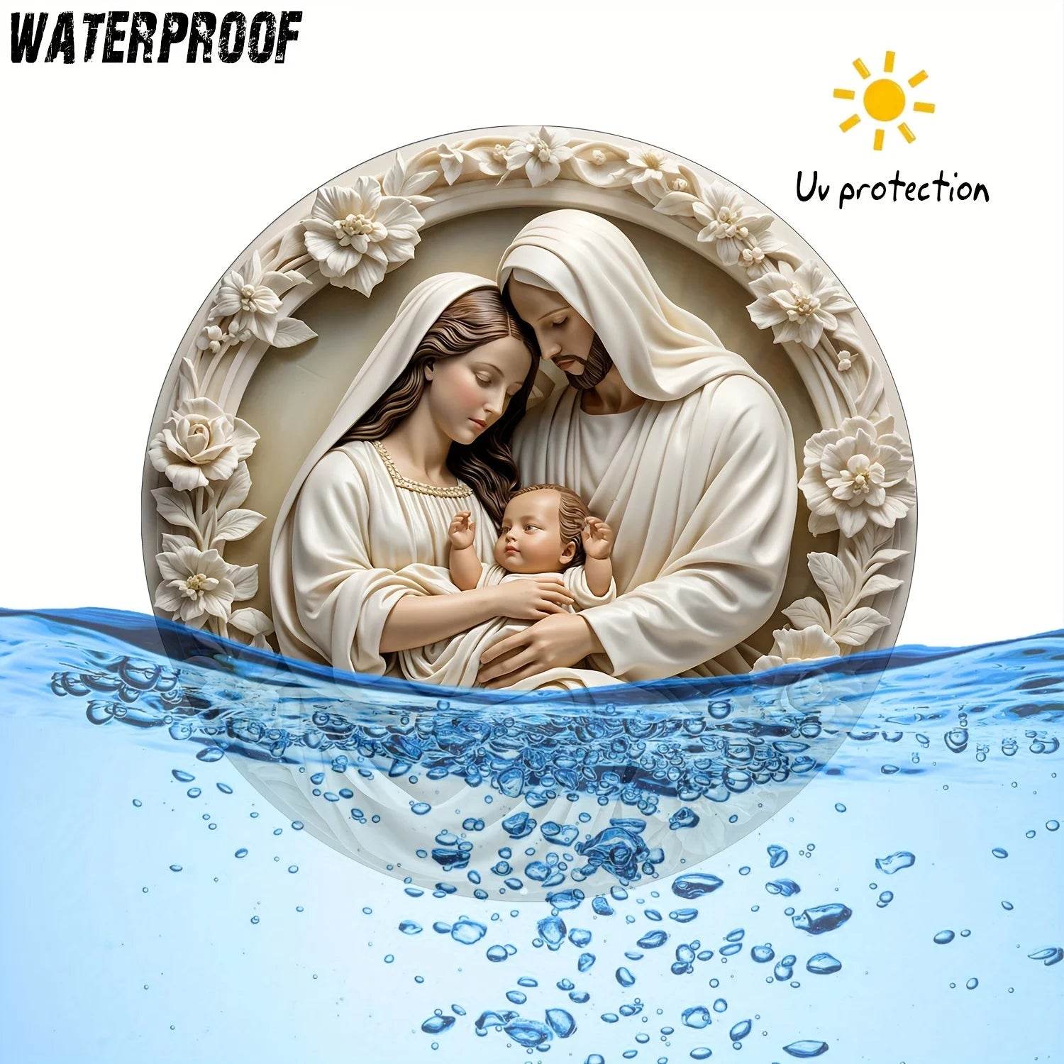 Holy Family Nativity Ornament - Montero Milan