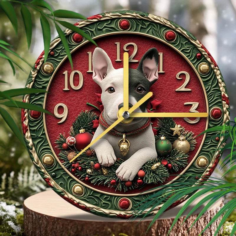 Bulldog Silent Wall Clock - Montero Milan