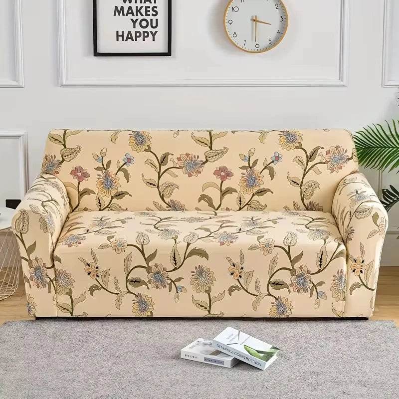 Luxury Textured Stretch Sofa Cover - Montero Milan