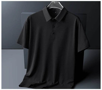 Classic Fit Moisture-Wicking Polo Shirt - Montero Milan
