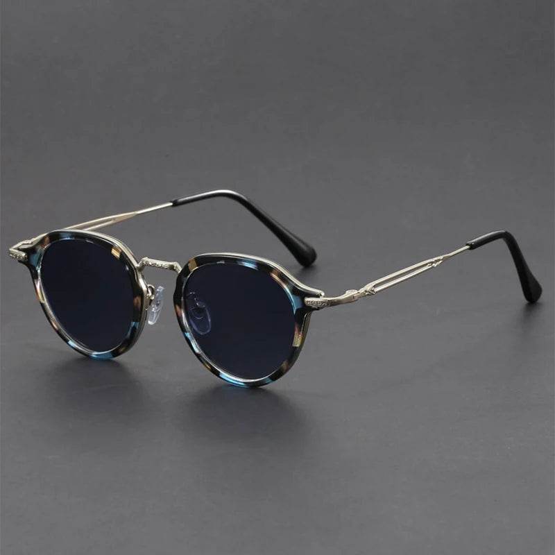 Classic Vintage Metal Sunglasses (UV400 Protection) - Montero Milan