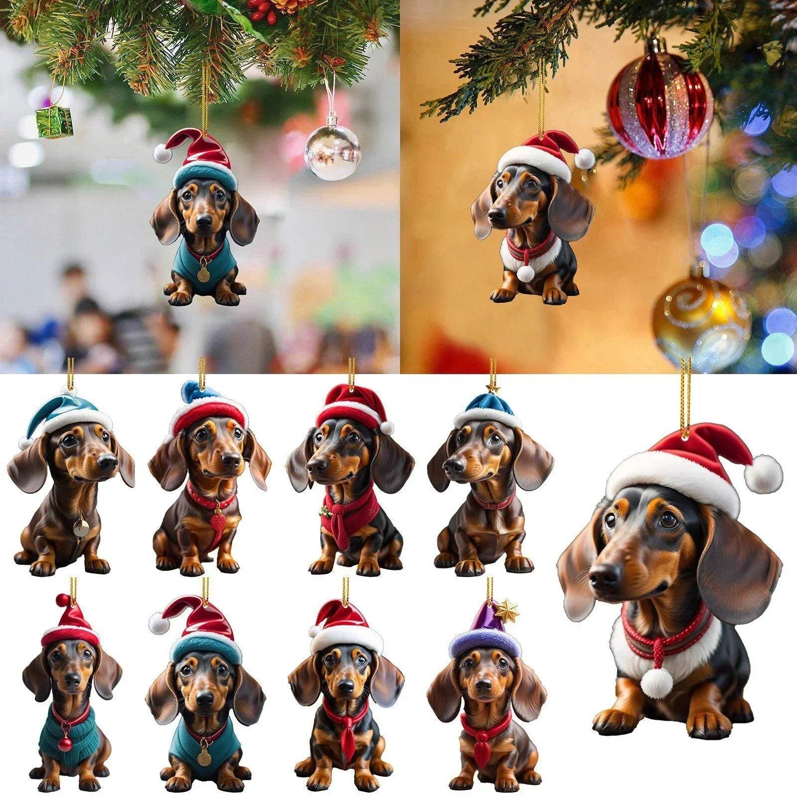 Adorable Puppy Hanging Ornament ( 1 PCs / 7 PCs) - Montero Milan