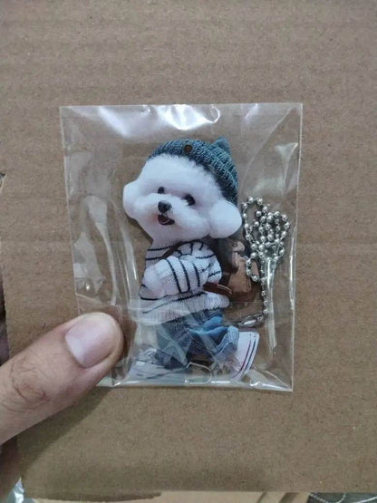 Adorable Puppy Hanging Ornament ( 1 PCs / 4 PCs) - Montero Milan