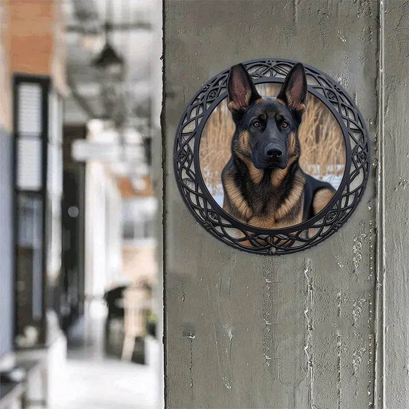 German Shepherd Flat 3D Ornament - Montero Milan