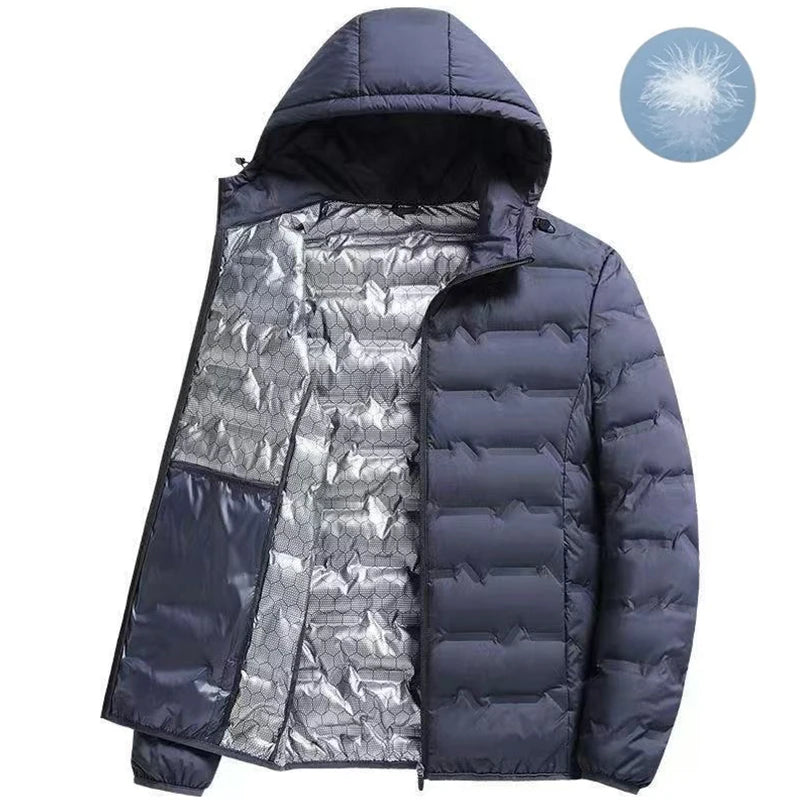 Men’s Hooded Down Puffer Jacket