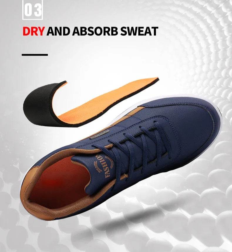 VeroLift™ Waterproof Leather Sneakers - Montero Milan